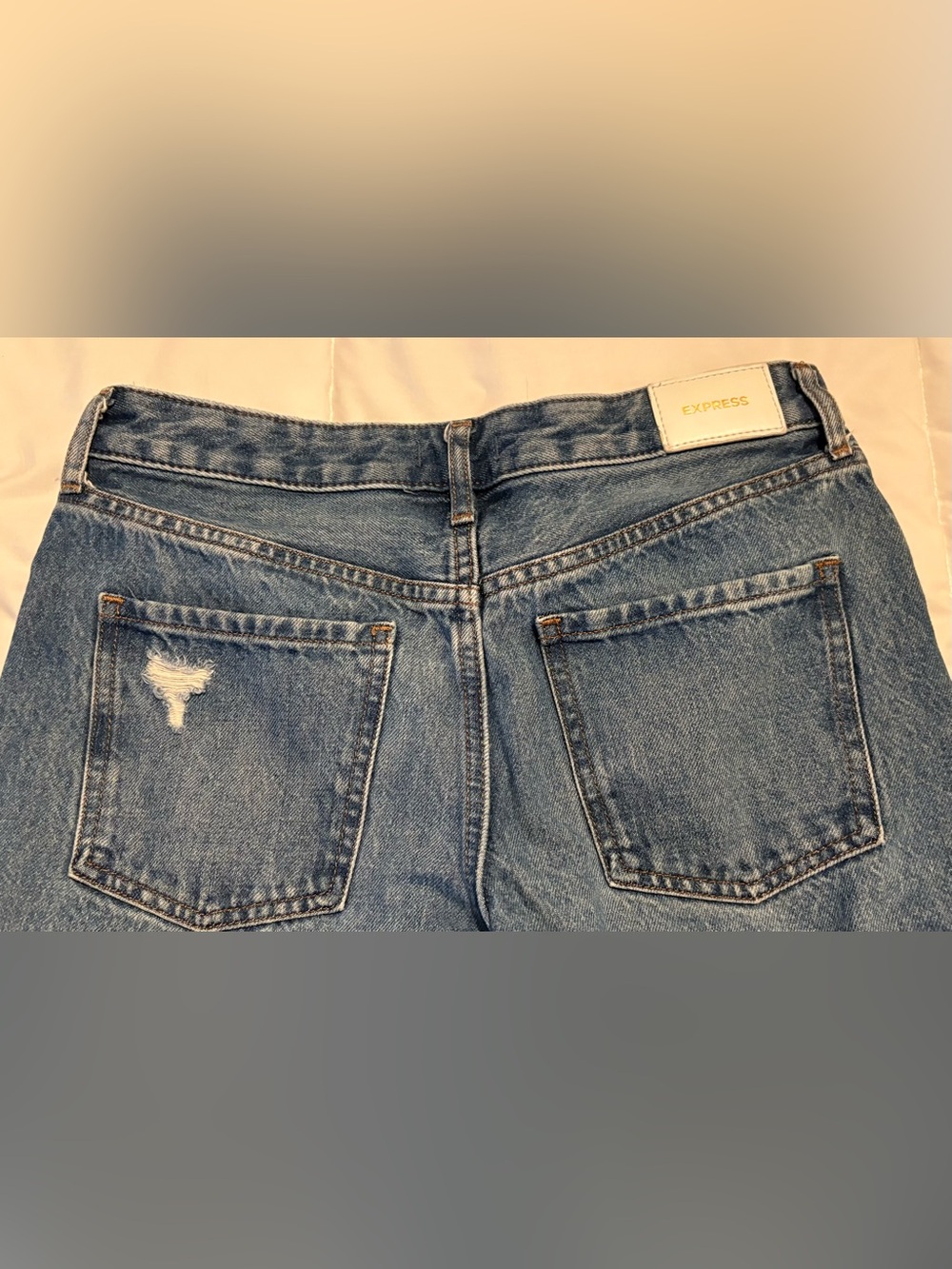 Express Relaxed Straight Low Rise size 0 R - Picture 5 of 6